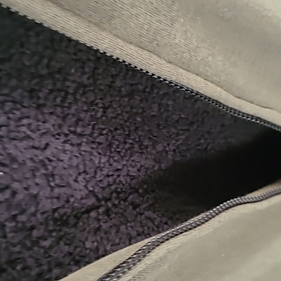 HYBRID BRAND MENS WARM SOFT WARM  ZIPPERED FOREST GREEN HOODED JACKET SIZE LARGE - Picture 8 of 11